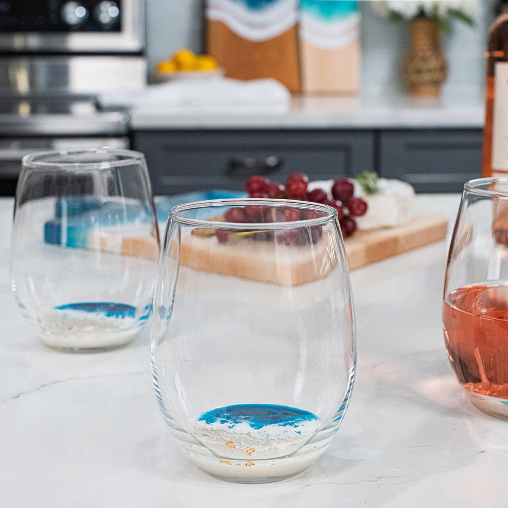 Beach Wine Glass - Small - Set of Two