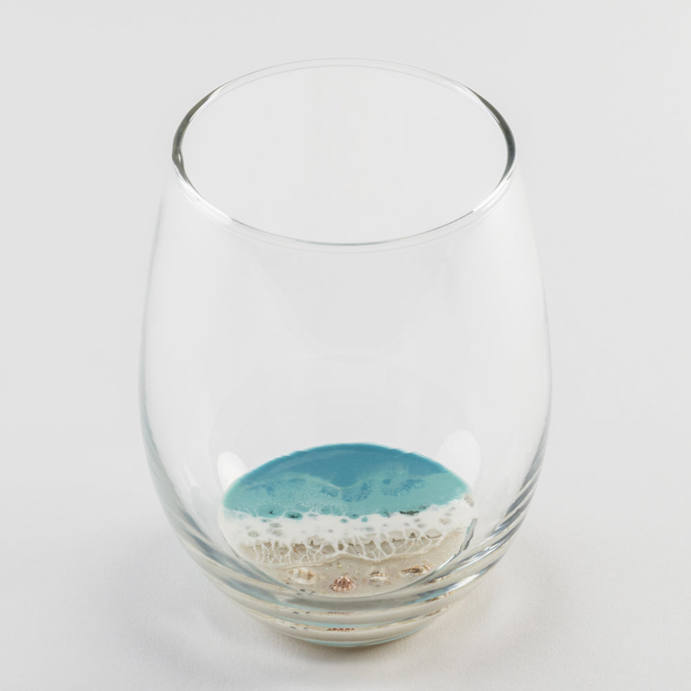 Beach Wine Glass - Large