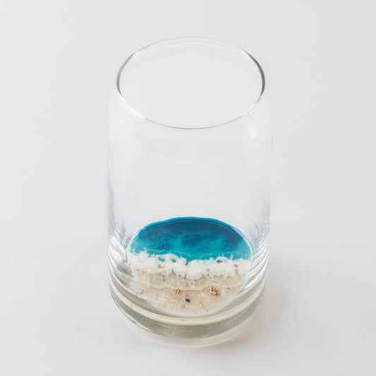 Beach Can Glass - Set of Two