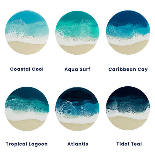 Beach Rocks Glass - Set of Two
